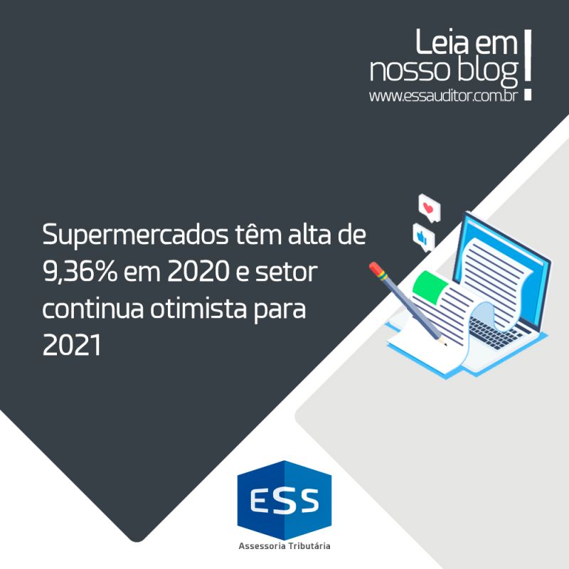 Supermercados têm alta de 9,36% em 2020 e setor continua otimista para 2021