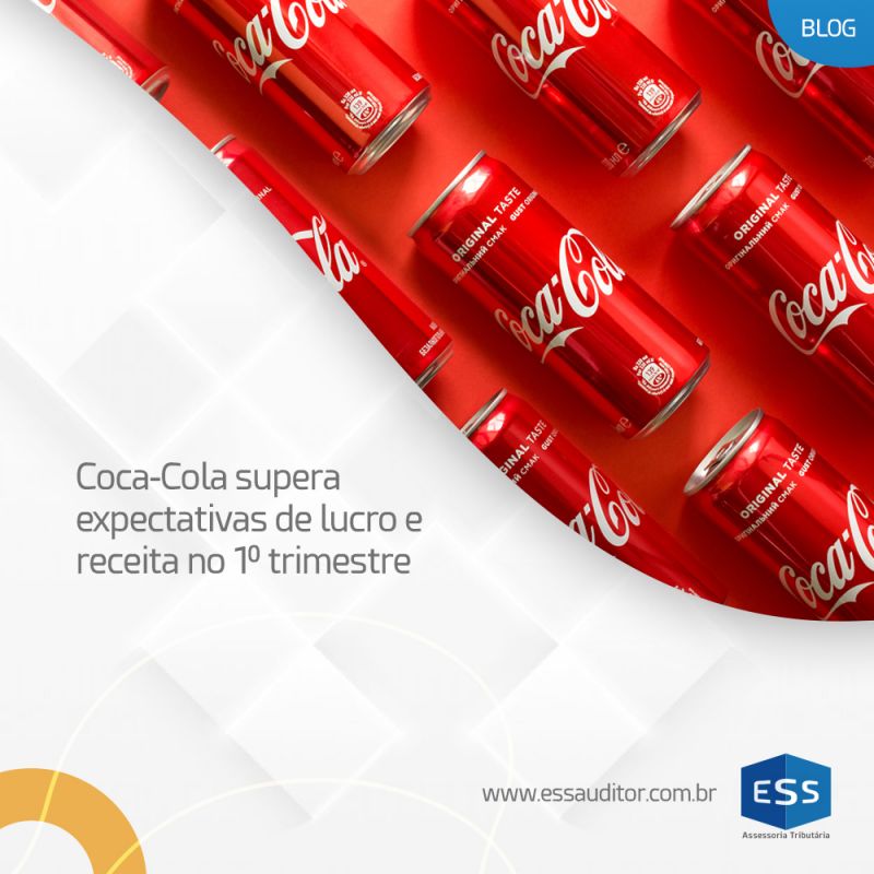 Coca-Cola supera expectativas de lucro e receita no 1º trimestre