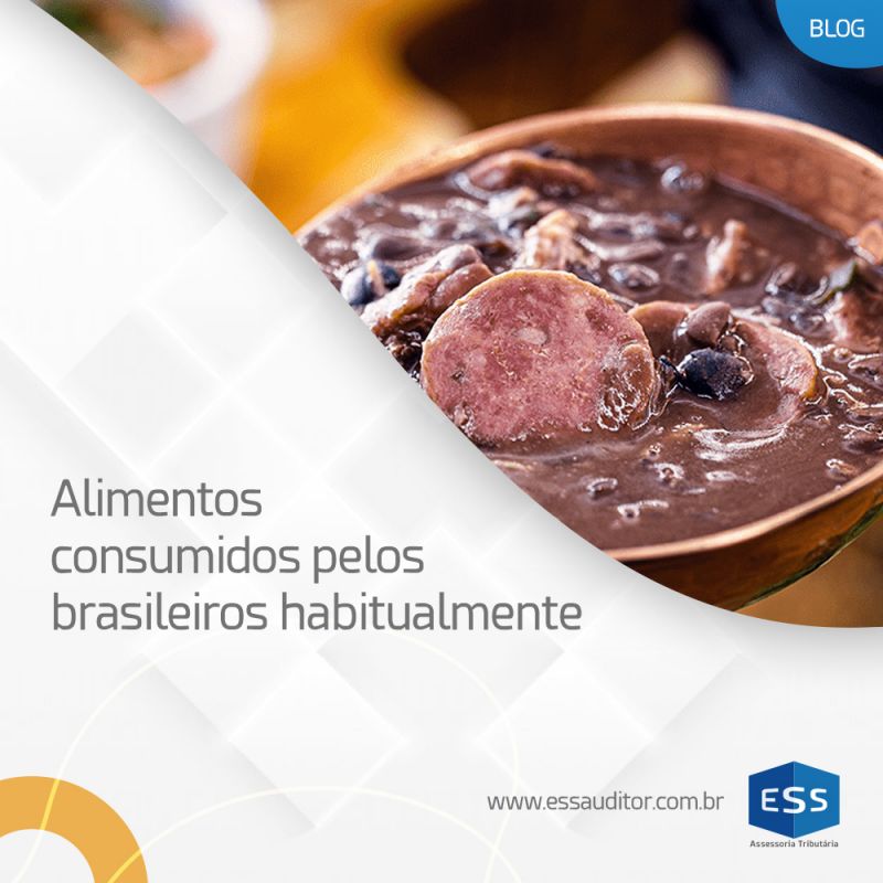 6 alimentos consumidos pelos brasileiros habitualmente