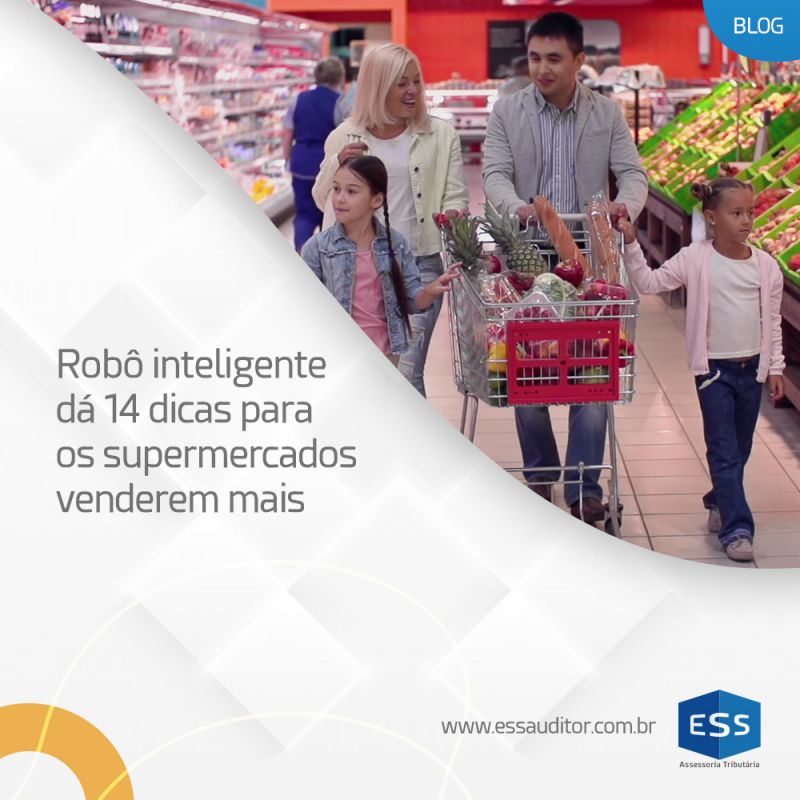 Robô inteligente dá 14 dicas para os supermercados venderem mais