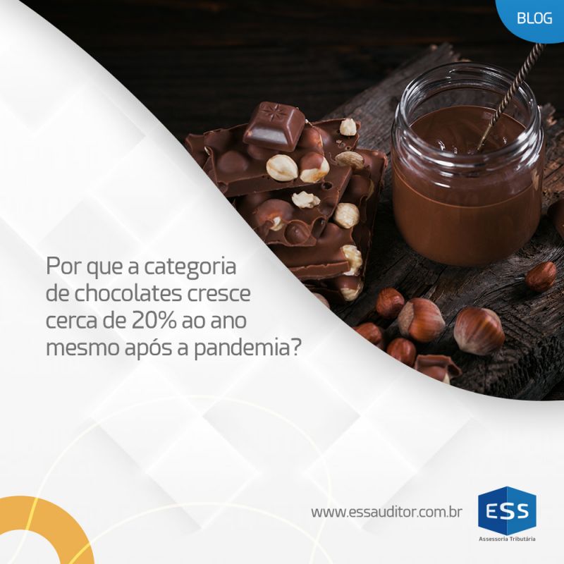 Por que a categoria de chocolates cresce cerca de 20% ao ano mesmo após a pandemia?