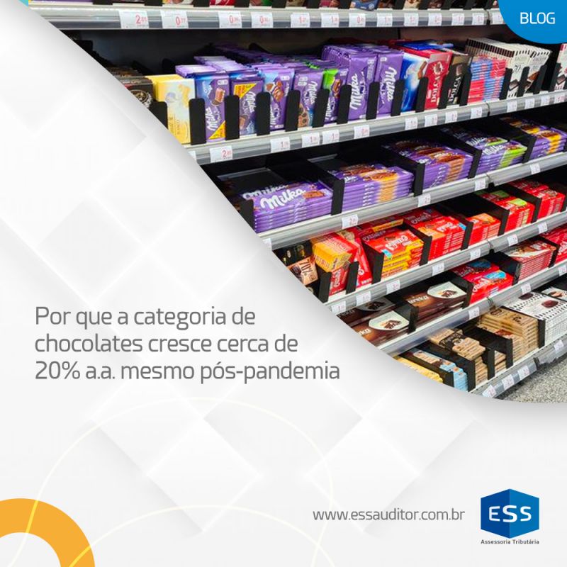 Por que a categoria de chocolates cresce cerca de 20% ao ano mesmo pós-pandemia