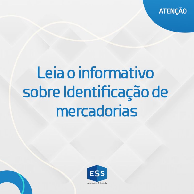 Identificação de mercadorias