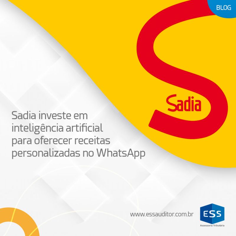 Sadia investe em inteligência artificial para oferecer receitas personalizadas no WhatsApp