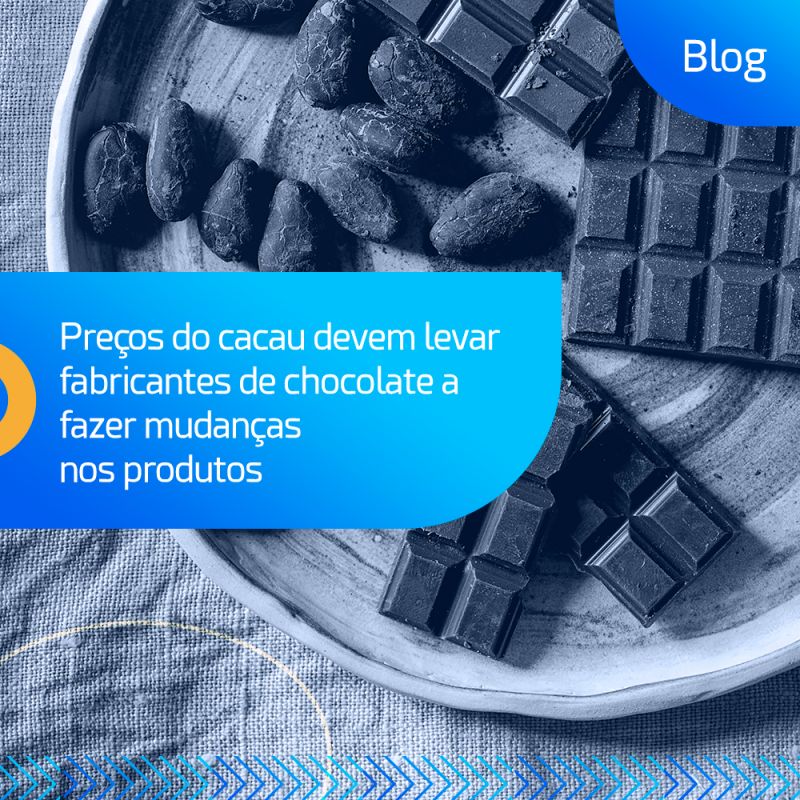 Preços do cacau devem levar fabricantes de chocolate a fazer mudanças nos produtos